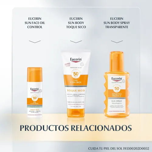 Eucerin Sun Oil Control Toque Seco Corporal Fps50+ 200 Ml