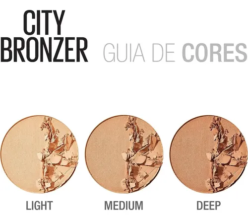 Polvo Bronceador Y Contorno Maybelline City Bronzer 9g