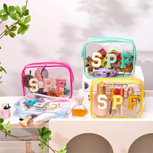 Bolsas De Maquillaje Kacctyen De Pvc Transparente E Impermea