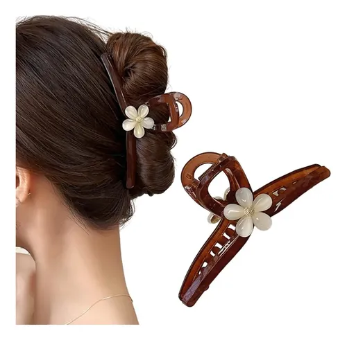 Elegantes Broches Con Forma De Flor For El Pelo 2026