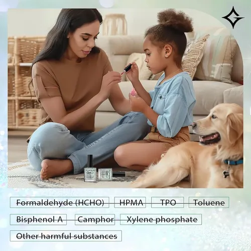 Top Coat Glitter Glamónade, Secado Rápido, Arcoíris