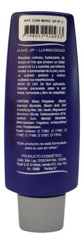 Hipoalergenico Make Up Luminosidad Humectante