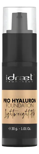 Base Fluida Hyaluron Foundation Lightweight Hd Idraet Tono HFL 25 WARM BEIGE