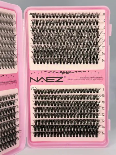 Libro Pestañas Postizas Naez 20 30 40 50p 8-14mm Lashes