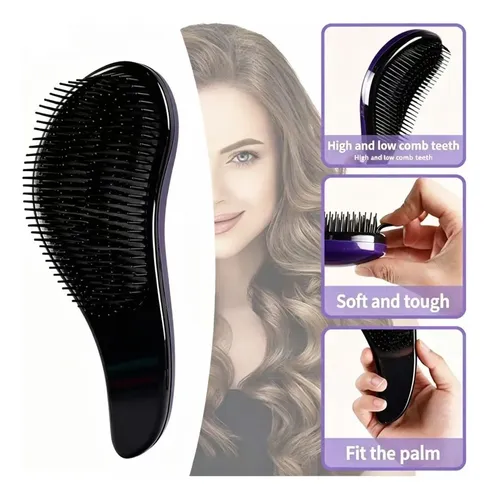 * 2026 [1pcs] Peine For Cabello Cepillo For Desenredar *pink