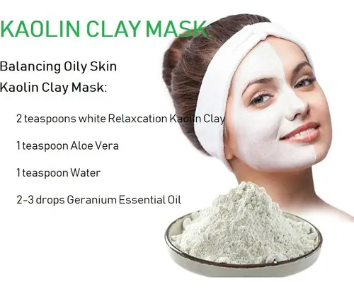 Polvo De Arcilla Blanca De Caolín Relaxcation 907 G