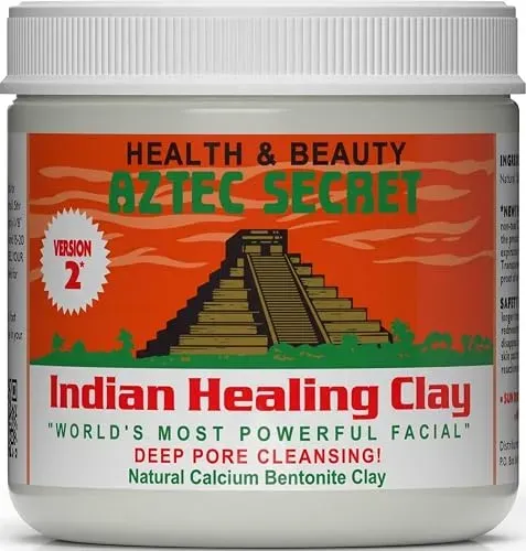 Arcilla Curativa India Aztec Secret Limpieza Profunda Poros