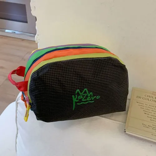 Neceser De Maquillaje Multifuncional Con Zipper Y Porta-cepi