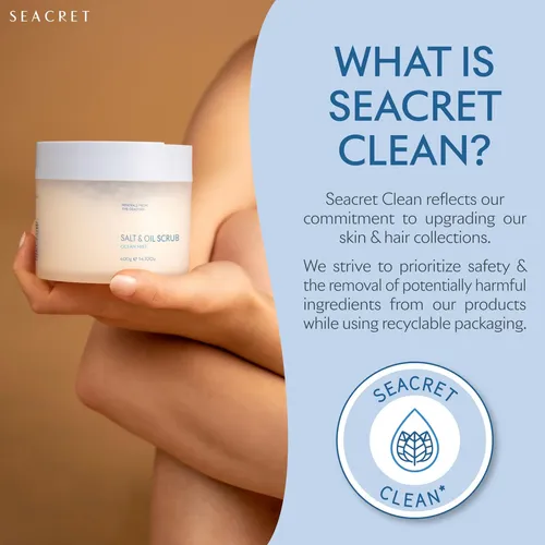 Exfoliante Corporal Seacret Con Sal Y Aceite Mineral Del Mar