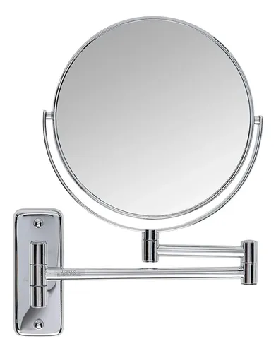 Espejo De Maquillaje Jerdon De Pared Con Aumento 8x Y Acabad