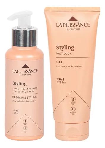La Puissance Styling Gel Wet Look + Crema De Peinar Leave In