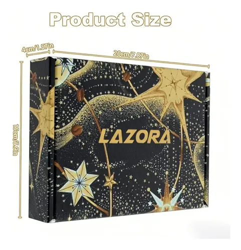 Set Maquillaje Mujer Lazora 9 Piezas Con Brochas