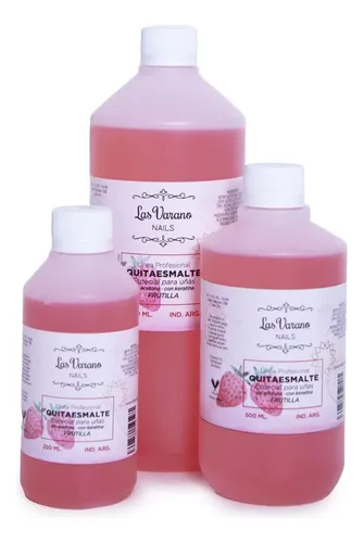Quitaesmalte Las Varano Nails Sin Acetona Keratina 1000ml