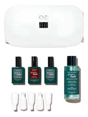 Kit De Uñas En Gel Manucurist Con Lámpara Led 24w Y