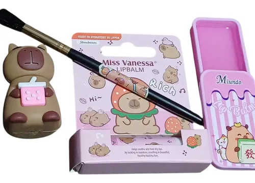 Mega Kit Makeup Peluche Capibara 50 Art Emprende Dia Dl Niño