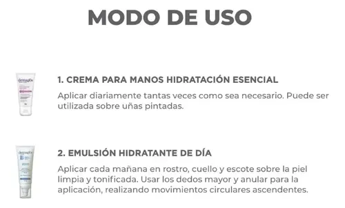Dermaglós Combo Facial Y Manos Hidratación Profunda Esencial