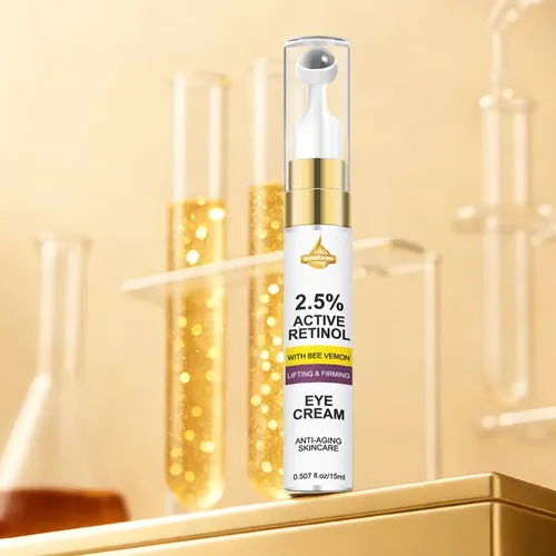 Set Crema Antiedad Para Ojos Con Rodillo Masajeador