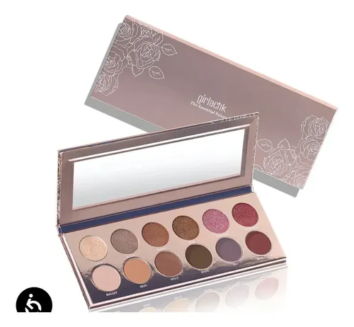 Girlactik The Essential Palette Paleta De 12 Sombras