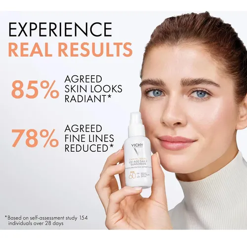 Protector Solar Facial Vichy Spf 60 + Serum Vitamina C Y