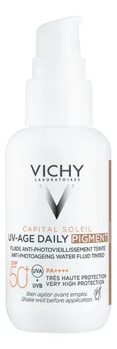 Vichy Capital Soleil Uv-age Daily Pigment Medium Fs50+ 40ml