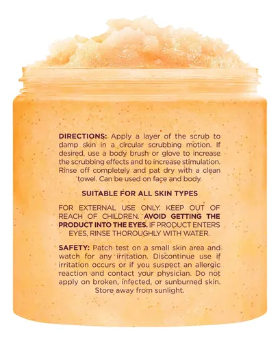 Exfoliante Corporal Brooklyn Botany Vitamina C Miel 295ml