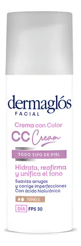 Dermaglos Ultra Age Cc Cream Facial Tono Medio Fps30 50g