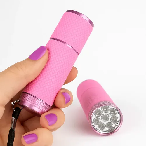 Linterna Led Uv Uñas Gel Esmalte Semipermanente Portátil