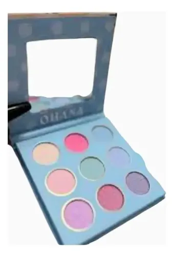 Sombra De Ojos Personajes Sanrio Capibara Stitch Make Up Stitch Camisa