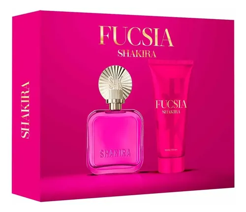 Estuche Perfume Mujer Shakira Fucsia Edp 80ml