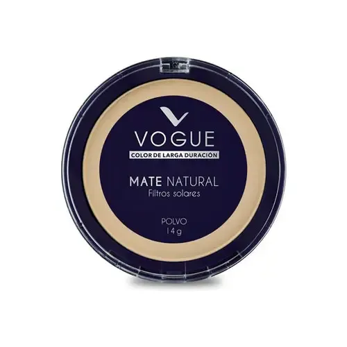 Polvo Compacto Vogue Mate Natural Natural