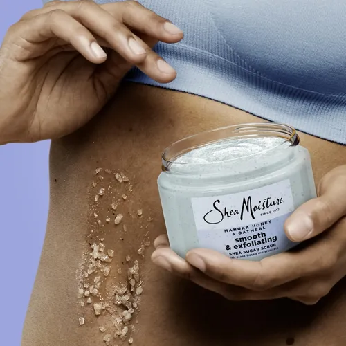 Exfoliante Corporal Shea Moisture Miel Avena 355ml
