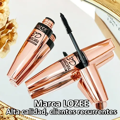 Lozee Rimel Máscara De Pestañas Impermeable Volumen Alarga