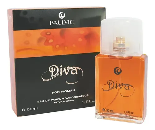 PERFUME FEMENINO PAULVIC DIVA EAU DE PARFUM X 50 ML.