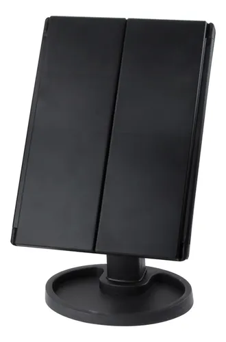 Espejo Led Triple Maquillaje Belleza Con Aumentos 241344