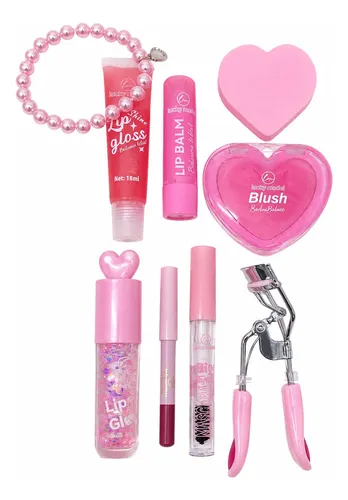 Kit De Labiales Gloss Y Accesorios Ideal Para Regalar