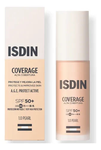 Isdin Coverage Spf50+ Base De Maquillaje Tono Pearl Antiage