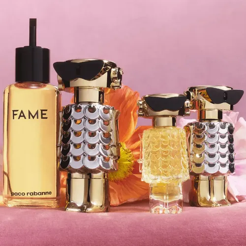 Perfume Paco Rabanne Fame Edp Bottle Refill 200ml Recargable