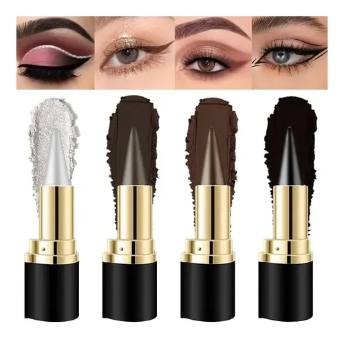 Set Delineadores En Gel Resistente Al Agua 4 Colores Baisen