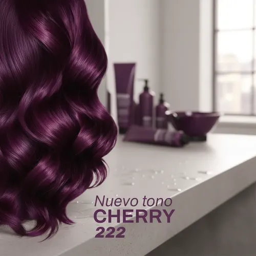 3 Tinturas Fidelité Cherry 222 Violeta Acerezado Colormaster