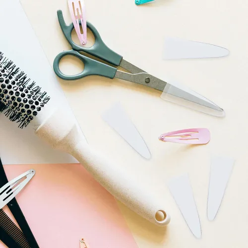50 Piezas De Funda Con Punta De Tijera: Funda De Protección