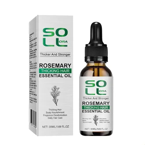 Rosemary Hair Oil With Mint & Ginger, Scalp Nourishing Care