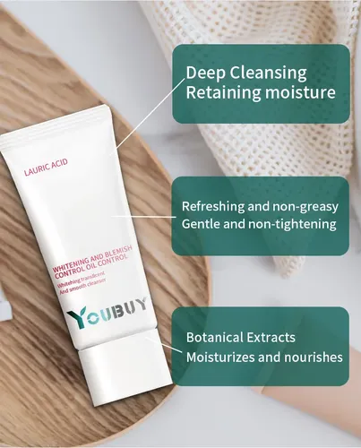 Limpiador Facial Blanqueador, Control De Manchas Y Grasa