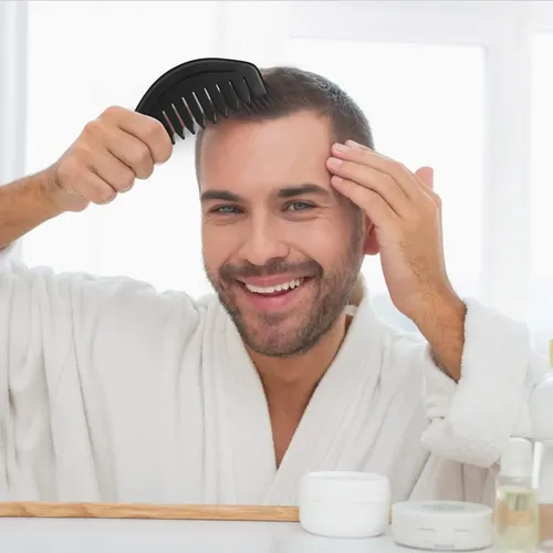 Peine Gua Sha Piedra Natural Para Masaje Facial Y Cuero
