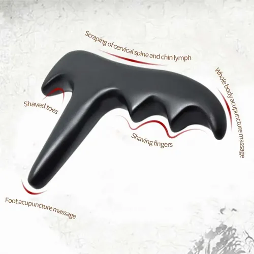 Cono De Masaje Facial Beijiate Gua Sha Para Cuello Y Hombros