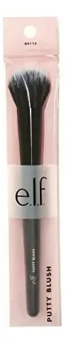 Brocha para rubor E.l.f. Cosmetics cerdas sintéticas mango cómodo