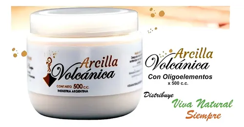 Arcilla Volcánica Calma Dolores Espalda Varices Piel Rostro