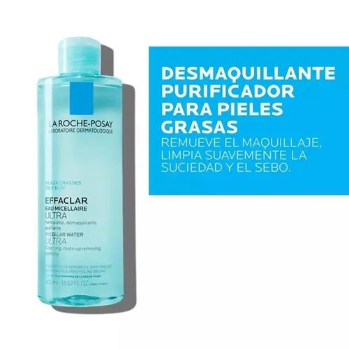 La Roche Posay Effaclar Agua Micelar Ultra 400ml