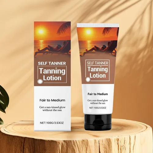 Crema Corporal Bronceadora La Loción Bronceadora Hidratante