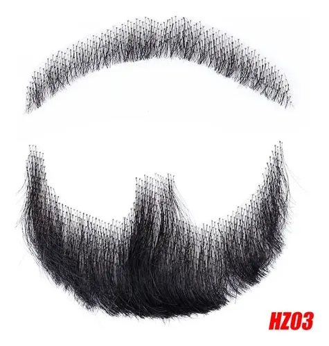 ) La Barba Falsa De Wig Hair For Hombre Es Pelo De Peluca !