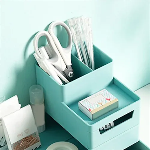 Organizador Pequeño Con Soporte Para Brochas De Maquillaje,